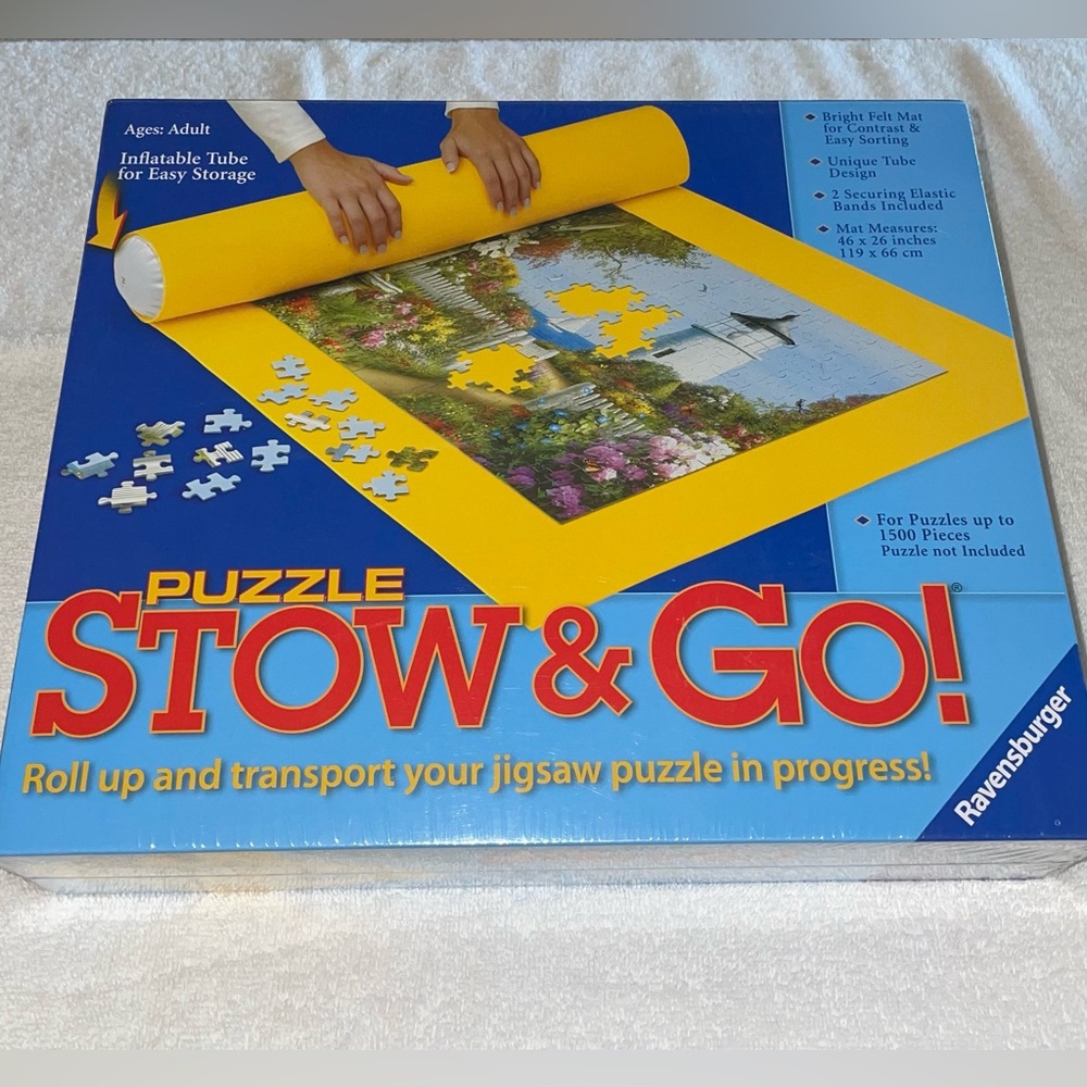 NEW Puzzle Stow & Go - Up to 1500 piece - Ravensburger - New in box